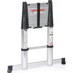 B2B Partner Teleskopický hliníkový žebřík PROFI, 3,8 m, 13 příček