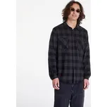 Košile Urban Classics Checked Flanell Shirt Grey / Black L