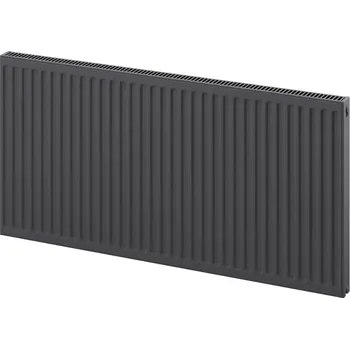 Radiátor Mexen C11 deskový radiátor 500 x 500 mm, boční připojení, 398 W, antracit W411-050-050-66