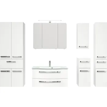 Koupelnový nábytek Koupelnová sestava Pelipal xpressline 4005 212 cm bílá vysoce lesklá 4005.0906111112