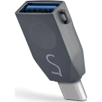 Redukce iWant USB C / USB 3 redukce na klíče vesmírně šedá (2.gen)