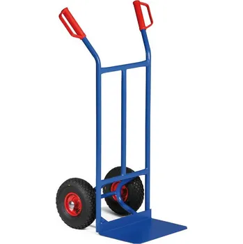 Rudl B2B Partner Ocelový rudl - ruční vozík, nosnost 200 kg, plná kola