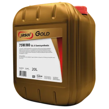 Převodový olej JASOL GOLD GL-5 75W/80 Semisynthetic 20L