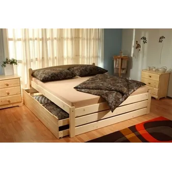 Postel Gazel Thorsten 180 Nízké čelo Senior postel 180 x 200 cm, bez laťkového roštu