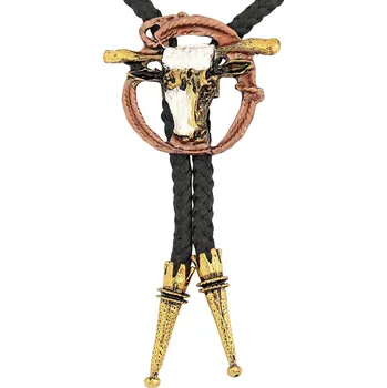 Karnevalový kostým Kovbojská vázanka Kovová Černá