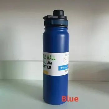 Termoska Nerezová termoska s čajovým sítkem - Modrý,800 ml