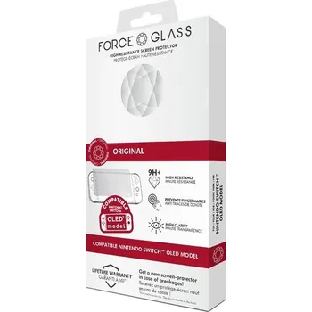 Hra pro Nintendo Switch Ochranné sklo BigBen Screen Protector Force Glass (Switch OLED)