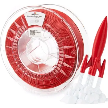 Filament Spectrum 81054 3D filament, PLA High Speed, 1,75mm, 1000g, TRAFFIC RED