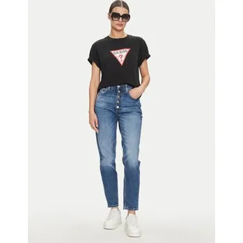 Pánské tričko Guess Jeans T-Shirt W4YI73 K8HM0 Černá Regular Fit S