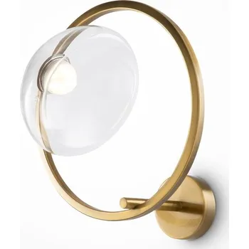 Nástěnné svítidlo Maytoni Nástěnné LED svítidlo LUNARE, 5W, Ø 32 cm, CRI80 Barva: Tmavý mosaz