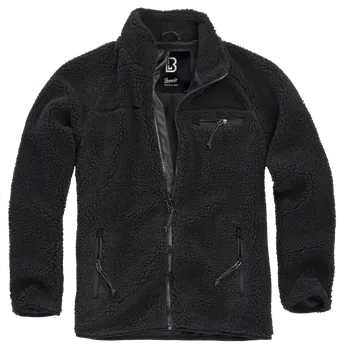 Pánská bunda Bunda Brandit Teddyfleece Jacket černá - M