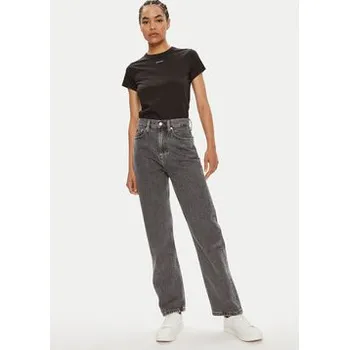 Pánské tričko Calvin Klein T-Shirt Nano Logo K20K207212 Černá Slim Fit XXS