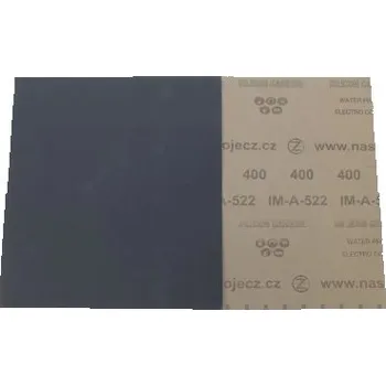 Brusný papír Brusný voděodolný papír 230x280mm zrnitost 180 pro ruční i strojní broušení laků