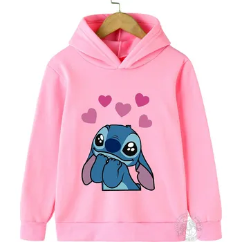 Chlapecký svetr Lilo & Stitch MIKINA STITCH, různé barvy Barva: Růžová, Velikost: 130