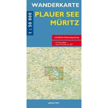 Wanderkarte Plauer See - Müritz