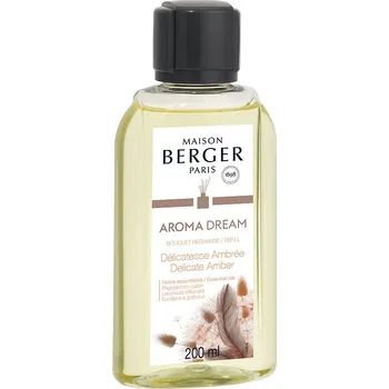 Maison Berger Paris – Aroma Dream (Hluboký spánek) náplň do difuzéru Delicate Amber (Jemná ambra), 200 ml