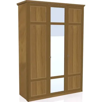 Šatní skříň Jitona Piano šatní skříň, 3 dveře, 1 zrcadlo