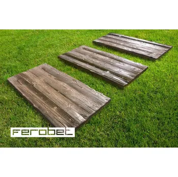 FEROBET Staré Dřevo Dlažba MAXIFOŠNA 100*40 - 100*40*7cm Natur reliéfní