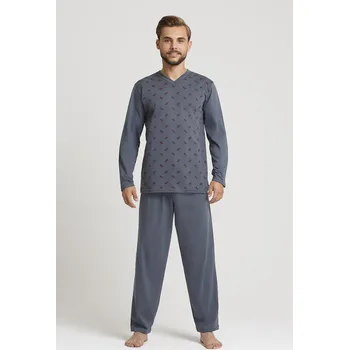 Pánské pyžamo Pánské pyžamo Gucio 304 dł/r 3XL mix barev-mix designu 3xl