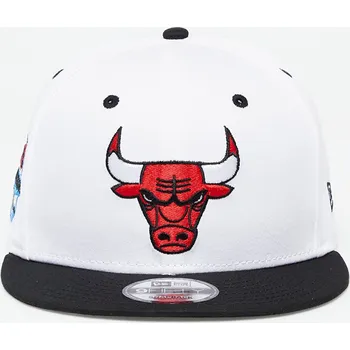 Kšiltovka Kšiltovka New Era Chicago Bulls White Crown Patch 9Fifty Snapback Cap Optic White/ Black S-M