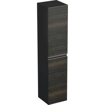 Koupelnový nábytek Koupelnová skříňka vysoká Intedoor TRENTA černohnědá 35 x 161,8 x 35 cm TRE SV 35 L K S LR29