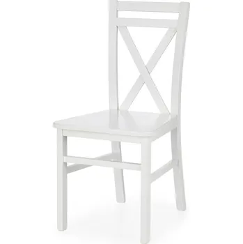 Jídelní židle Jídelní dřevěná židle DARIUSZ II — masiv, více barev Bílá