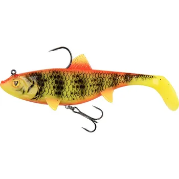 Umělá nástraha Fox Rage Gumová Nástraha Wobble Replicant Bright Perch UV - 18 cm 90 g