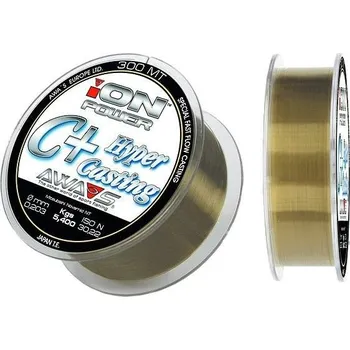 AWA-SHIMA Vlasec Ion Power C+ Hyper Casting 300 m Průměr: 300m/0,20mm