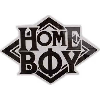 samolepka homeboy Samolepka logo triangle sticker black/white