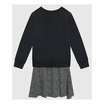 Dámské šaty Pepe Jeans Každodenní šaty Melania PG951513 Černá Regular Fit 12Y