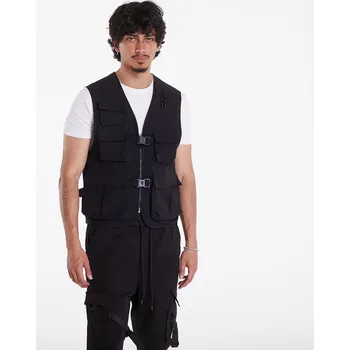 Pánská vesta Vesta Urban Classics Tactical Vest Black XL