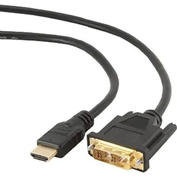 Video kabel Gembird CC-HDMI-DVI-6 Černá