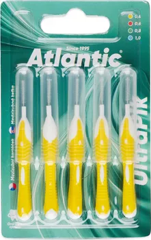 Mezizubní kartáček Atlantic UltraPik 0,4 mm 5 ks žluté 