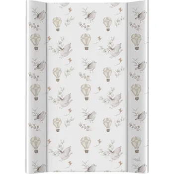 Přebalování CEBA BABY Podložka přebalovací 2-hranná s pevnou deskou (50x70) Ultra Light Happy Birds