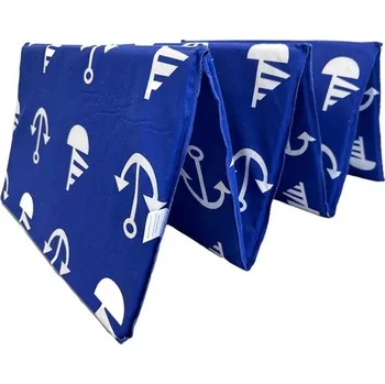 Plážová podložka Plážové lehátko Modrá kotva Tiahome