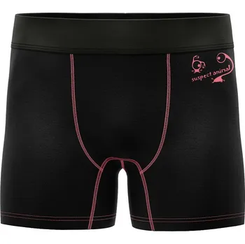 Dětské funkční trenýrky JEDNOROŽEC černá Bamboo Ultra - Lososová / 120