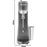 G.Gastro Koktejlový mixér | Barový mixér | Vřetenový mixér - 1 míchadlo - 0,75L