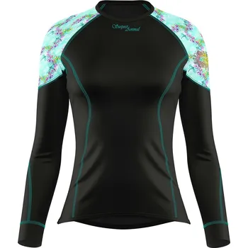 Dámské termoprádlo Dámské funkční triko dlouhý rukáv DRAGONFLY černá Bamboo Light New