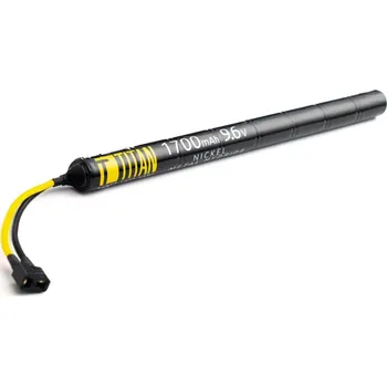 Baterie pro airsoftovou zbraň Akumulátor TITAN NiMH 9,6V 1700mAh - mini stick, Dean-T