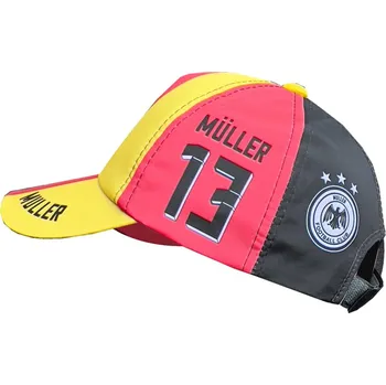 Kšiltovka Numberoplus Dětská fotbalová kšiltovka Germany - Můller 13 Velikost: Univerzální