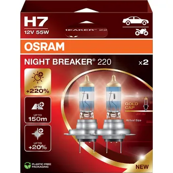 OSRAM Night Breaker 220 64210NB220-2HB…
