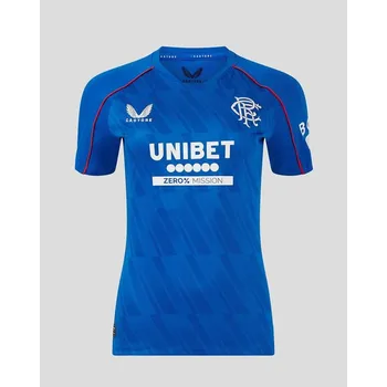 Dámské tričko Castore Rangers Home Shirt 2024 2025 Womens Blue 8 (XS)