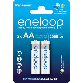 Článková baterie Panasonic eneloop BK-3MCDE/2CP AA 2 ks