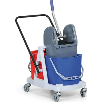 Úklidový vozík B2B Partner Plastový úklidový vozík, 42 x 72 x 75 cm