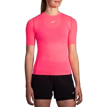 Dámské triko Brooks High Point Short Sleeve růžová XS