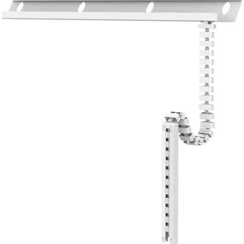 Psací stůl B2B Partner Kabelové vedení s policí na kabely