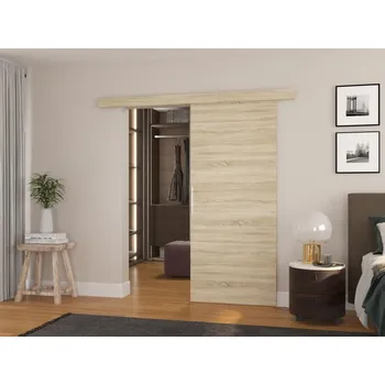 Interiérové dveře Posuvné dveře Daan - 96 cm s tlumeným dojezdem Barva: dub Sonoma