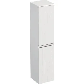 Koupelnový nábytek Koupelnová skříňka vysoká Intedoor TRENTA bílá matná 35 x 161,8 x 35 cm TRE SV 35 P K B A8916