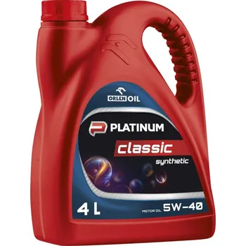 Motorový olej ORLEN OIL PLATINUM CLASSIC SYNTHETIC 5W-40 4 L