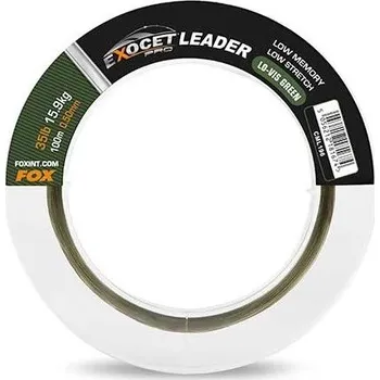 Fox International Fox vlasec Exocet Pro Low Vis Green Leader Varianta: ø 0,50 mm 15,9 kg 100 m (CML196)